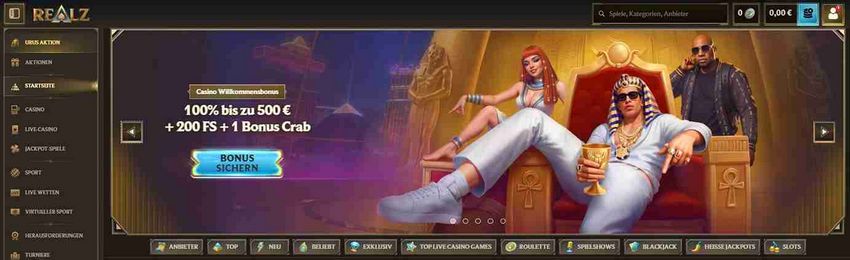 Realz Casino Evaluation
